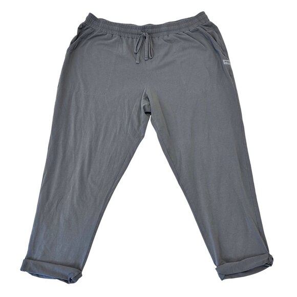 Life Is Good Pants - Life Is Good Womens Crusher Flex Jogger Pants Size XXL Blue Pull On Pockets